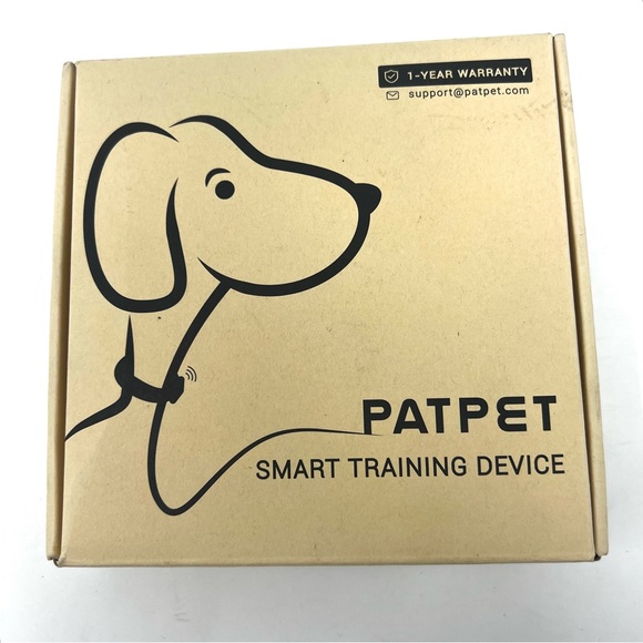 PATPET P650 1000ft Anti-Bark & Remote Dog Training Collar Grey NEW In Box.